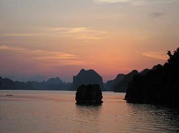 Finding Tranquility in Vietnam, Hanoi, Halong Bay, Bai Tho 38, kayaking Halong Bay, cave kayaking, 2000 limestone islands, Vietnamese summer, Haley and Mark LaMonica