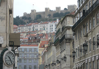 Portugal: Euro-Break on a (Grown-Up) Shoestring, castelo-sao-jorge-above-