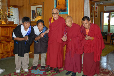 Photo with Dalai Lama