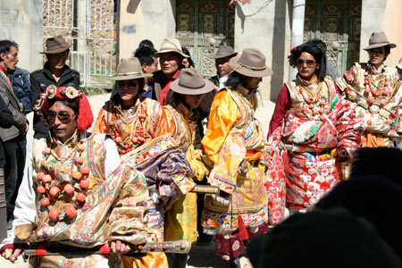 Traditional Khamba Costume 